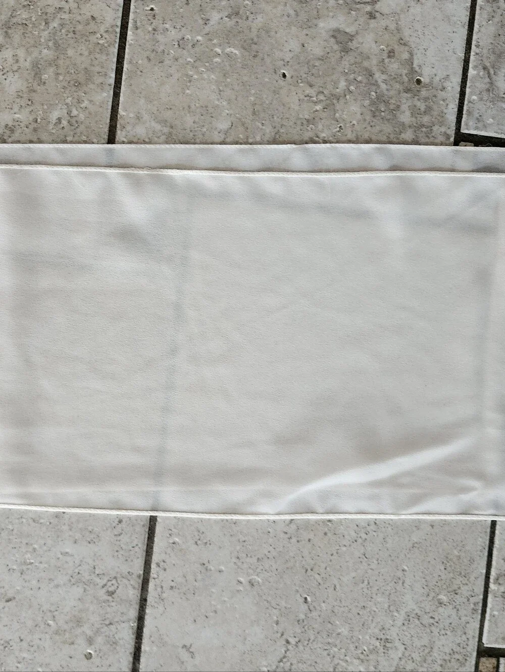 Elegant Cream Sheer Silk Scarf/Head Scarf 8x86 Inches